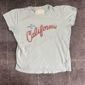 Women's Mother The Sinful We Love You In California 70's Blue T Shirt Tee Sz S